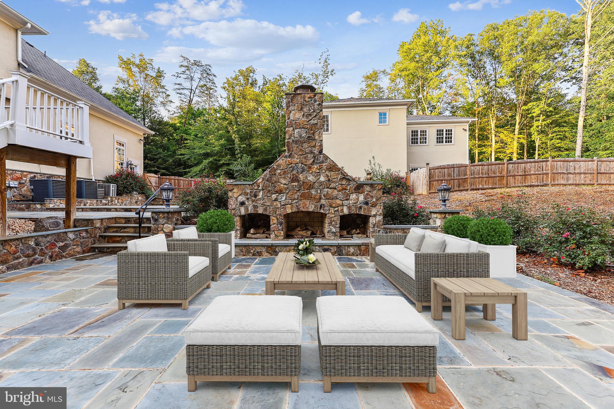 12792 Yates Ford Road Clifton, VA 20124 - Photo 10 of 117 Extensive Hardscape, Fireplace (Virtually Staged)