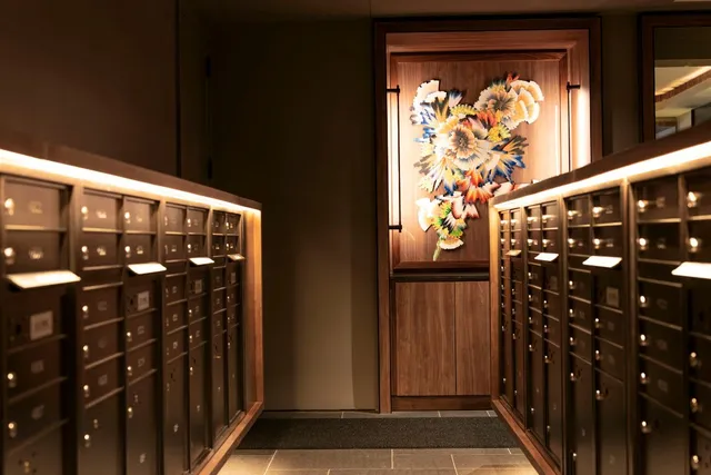 a view of balcony with furniture