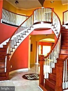 15310 Barnesville Road Boyds, MD 20841 - Photo 3 of 8 Double Spiral Staircase