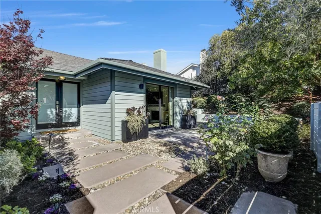 a view of a house with patio