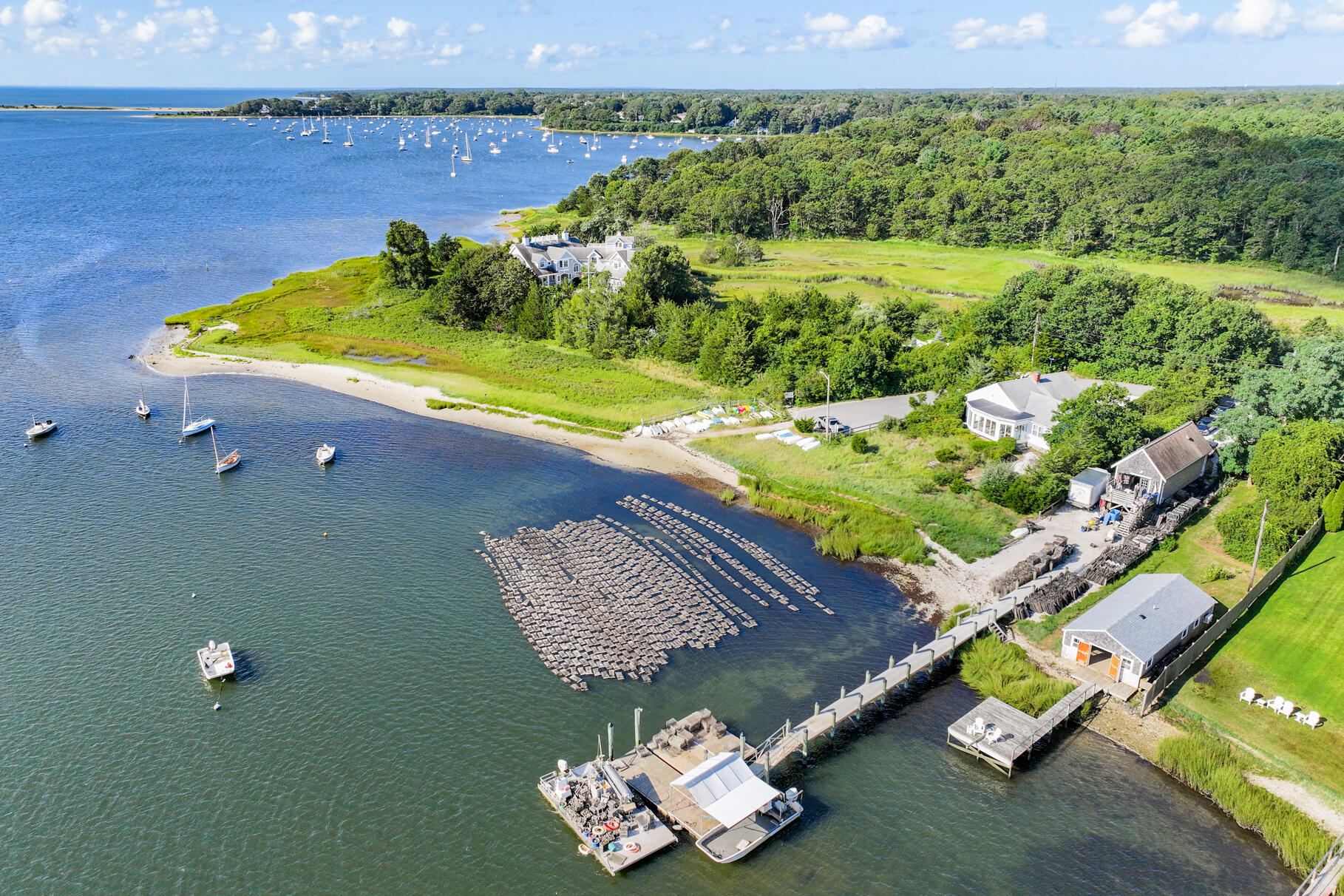 28 Little River Road Cotuit, MA 02635 - Photo 16 of 17 a view of an outdoor space yard