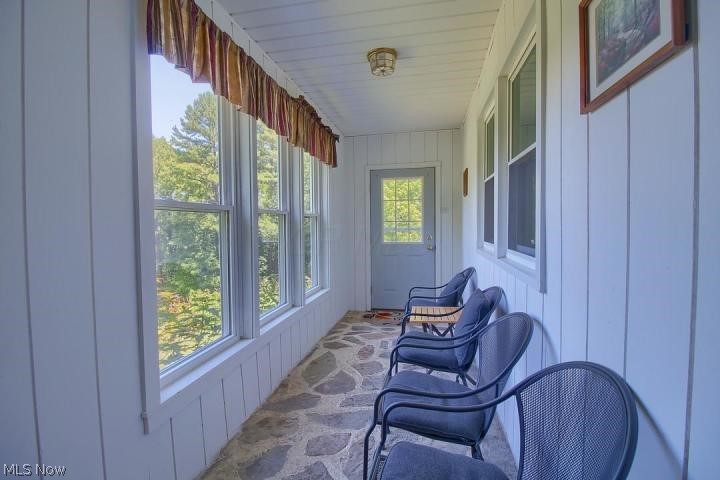19619 Thompson Ridge Road Laurelville, OH 43135 - Photo 17 of 34 Front 3 season porch with beautiful view