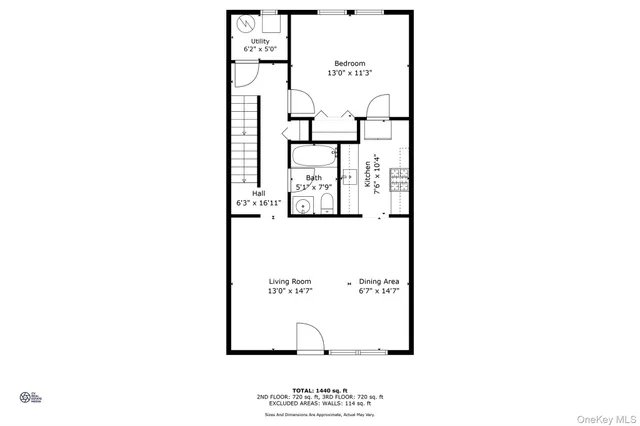 a picture of a wall with black and white walls