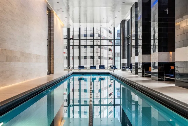 a view of a large building with a balcony