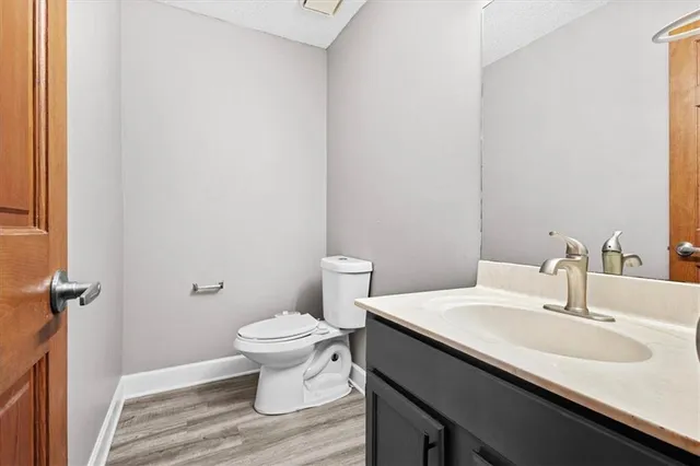 a bathroom with a sink and a toilet
