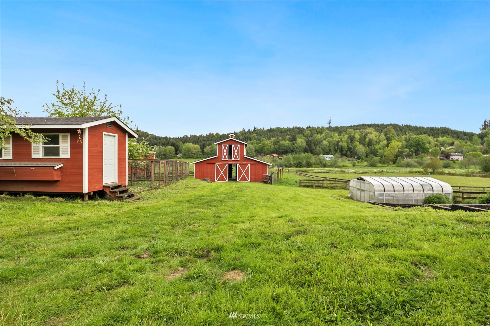 300 West Elk Ridge Road Shelton, WA 98584 - Photo 35 of 40 a view of a house with a yard