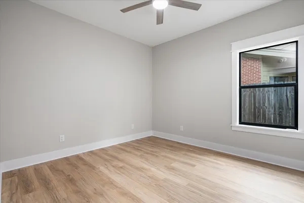 wooden floor in an empty room