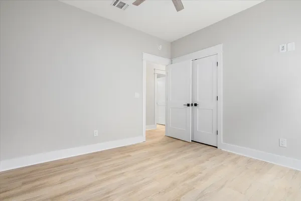 a view of wooden floor