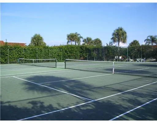 a view of a tennis court