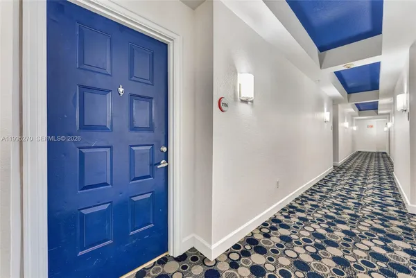 a view of a hallway