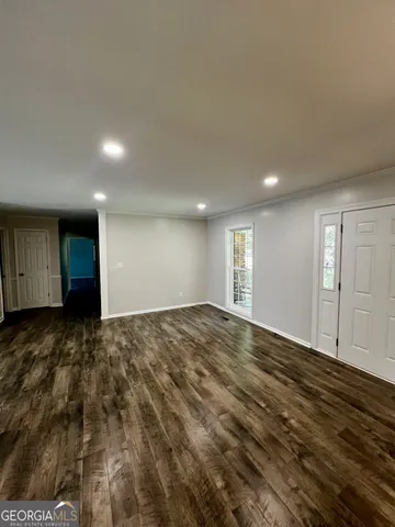 a view of empty room