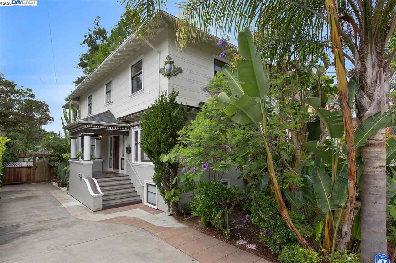 front view of a house with a small yard