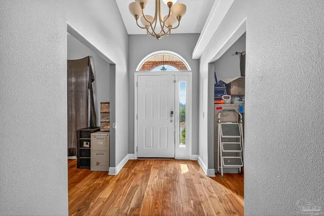 a very nice looking room with a large window