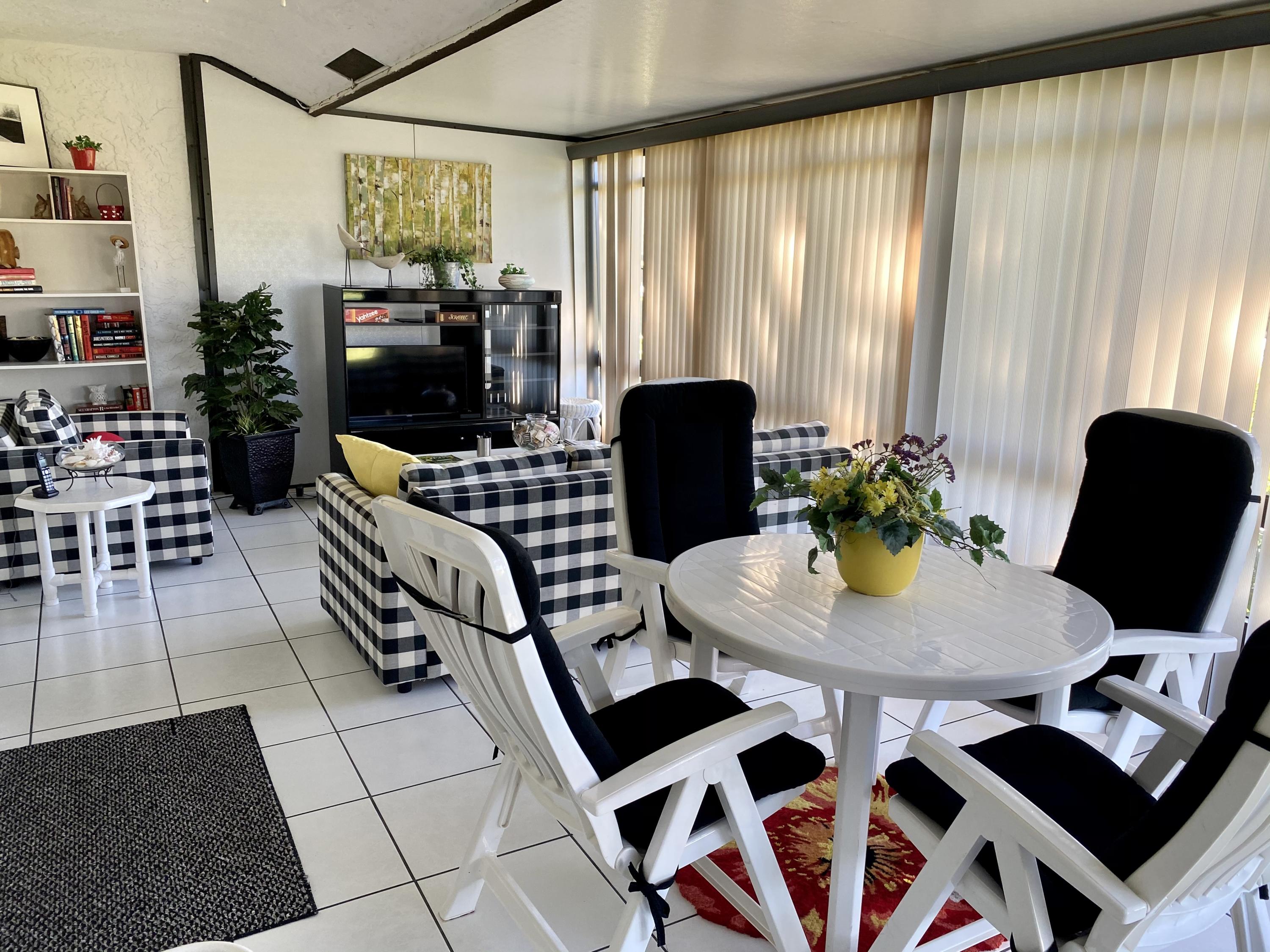 8845 Southwest 19th Street, Unit A Boca Raton, FL 33433 - Photo 5 of 7 Sunroom