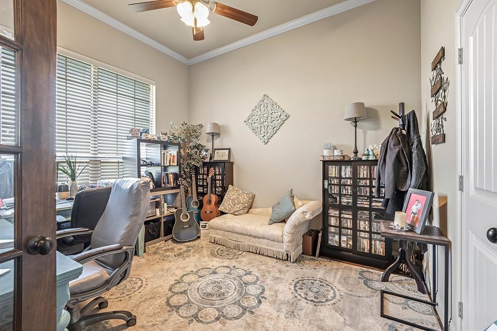 3206 Meadow Ridge Drive Midlothian, TX 76065 - Photo 13 of 37 a bedroom with furniture and a window