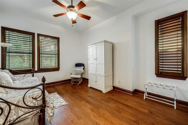 a living room with furniture and window
