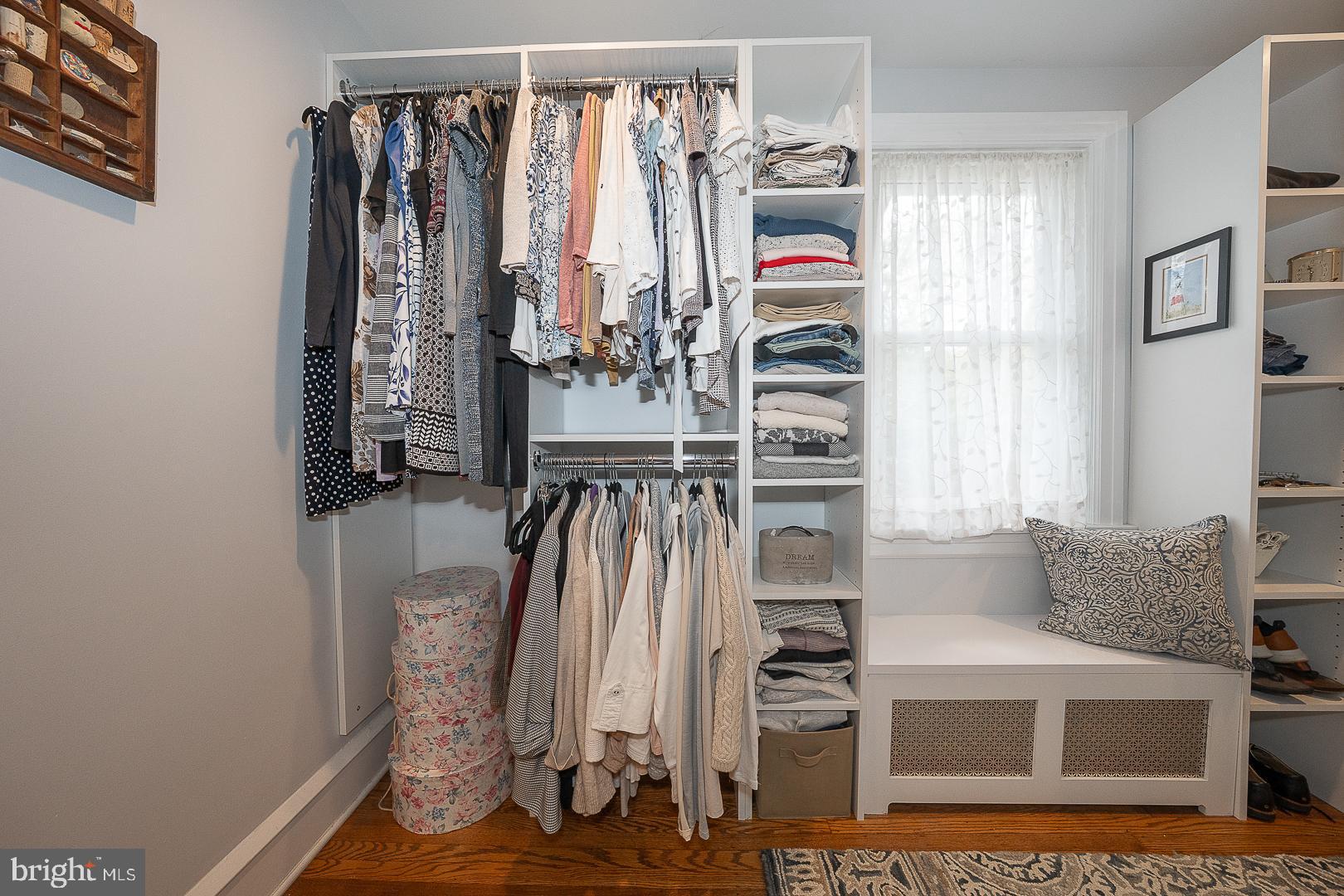 361 Summit Road Springfield, PA 19064 - Photo 29 of 42 a view of walk in closet with clothes and shoes