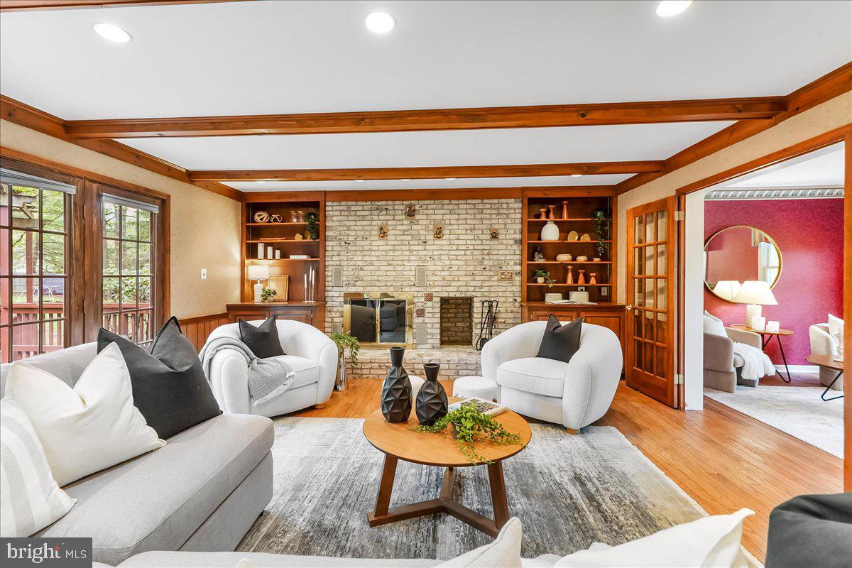 1750 Stocton Road Jenkintown, PA 19046 - Photo 17 of 50 Cozy living space with rustic charm.