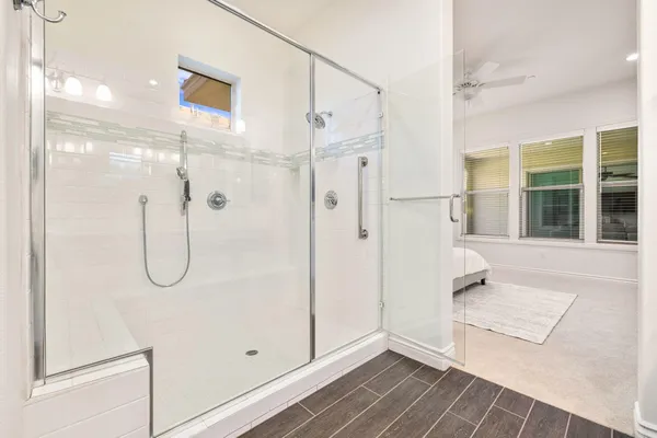 a close up view of racks