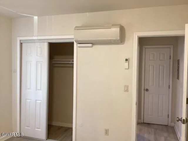 a view of closet area