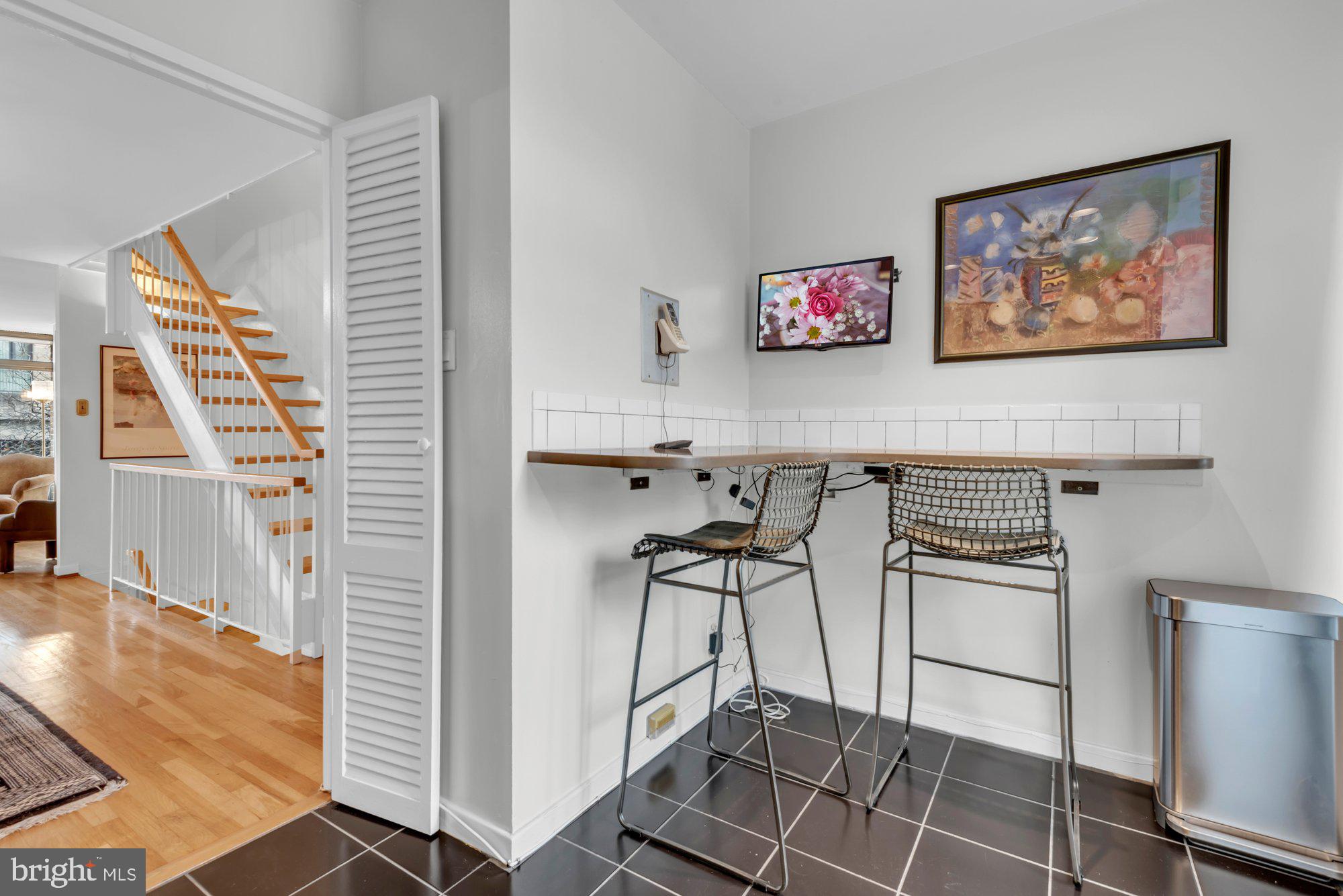1263 Delaware Avenue Southwest, Unit 53 Washington, DC 20024 - Photo 16 of 65 Breakfast Nook Counter in Kitchen