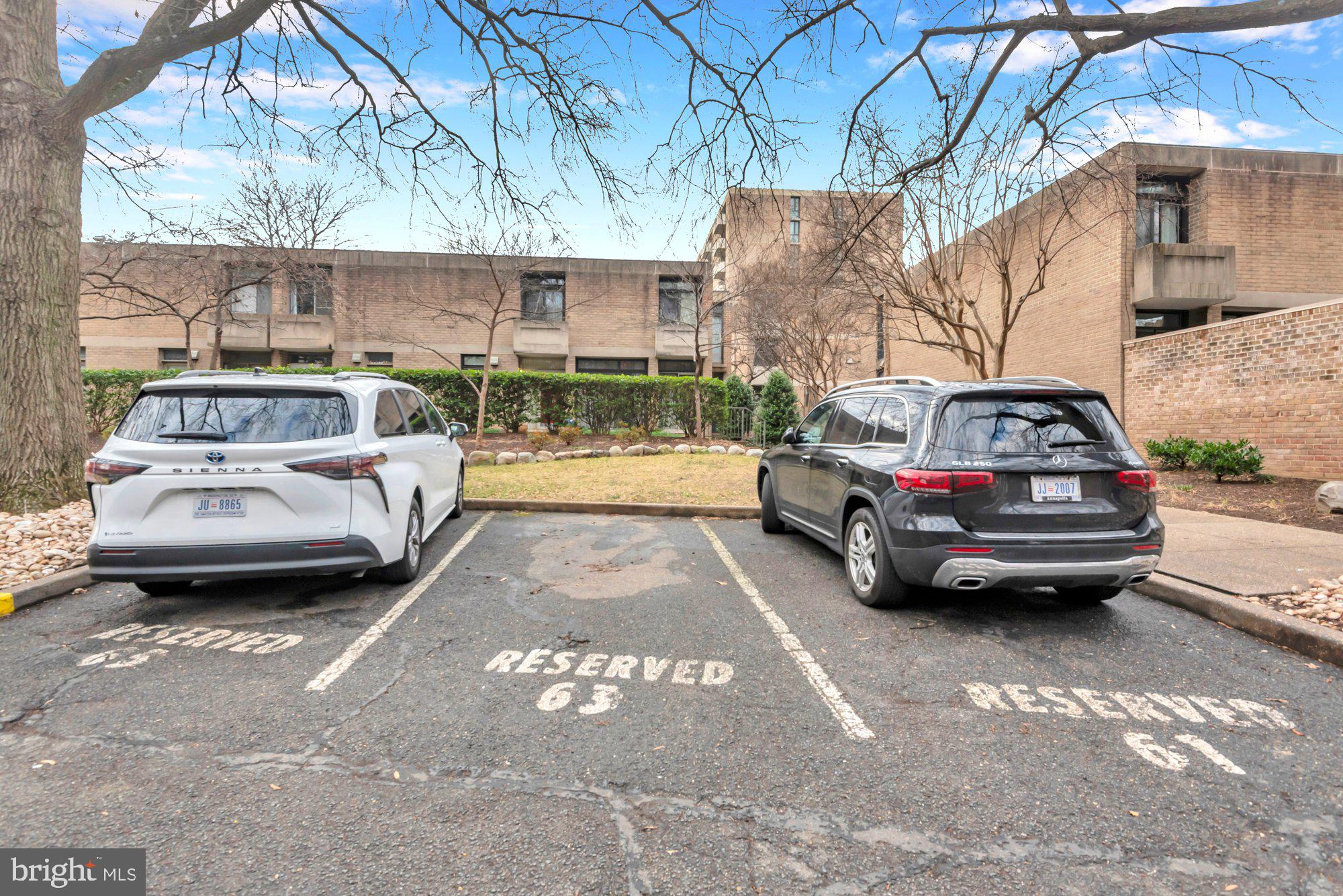 1263 Delaware Avenue Southwest, Unit 53 Washington, DC 20024 - Photo 43 of 65 Private dedicated parking space conveys.