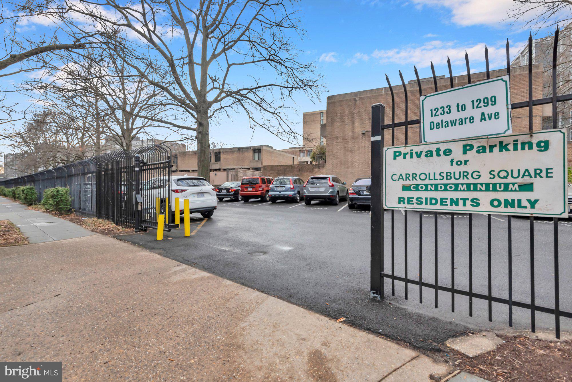 1263 Delaware Avenue Southwest, Unit 53 Washington, DC 20024 - Photo 44 of 65 Community parking lot w/ a few extra guest spaces.