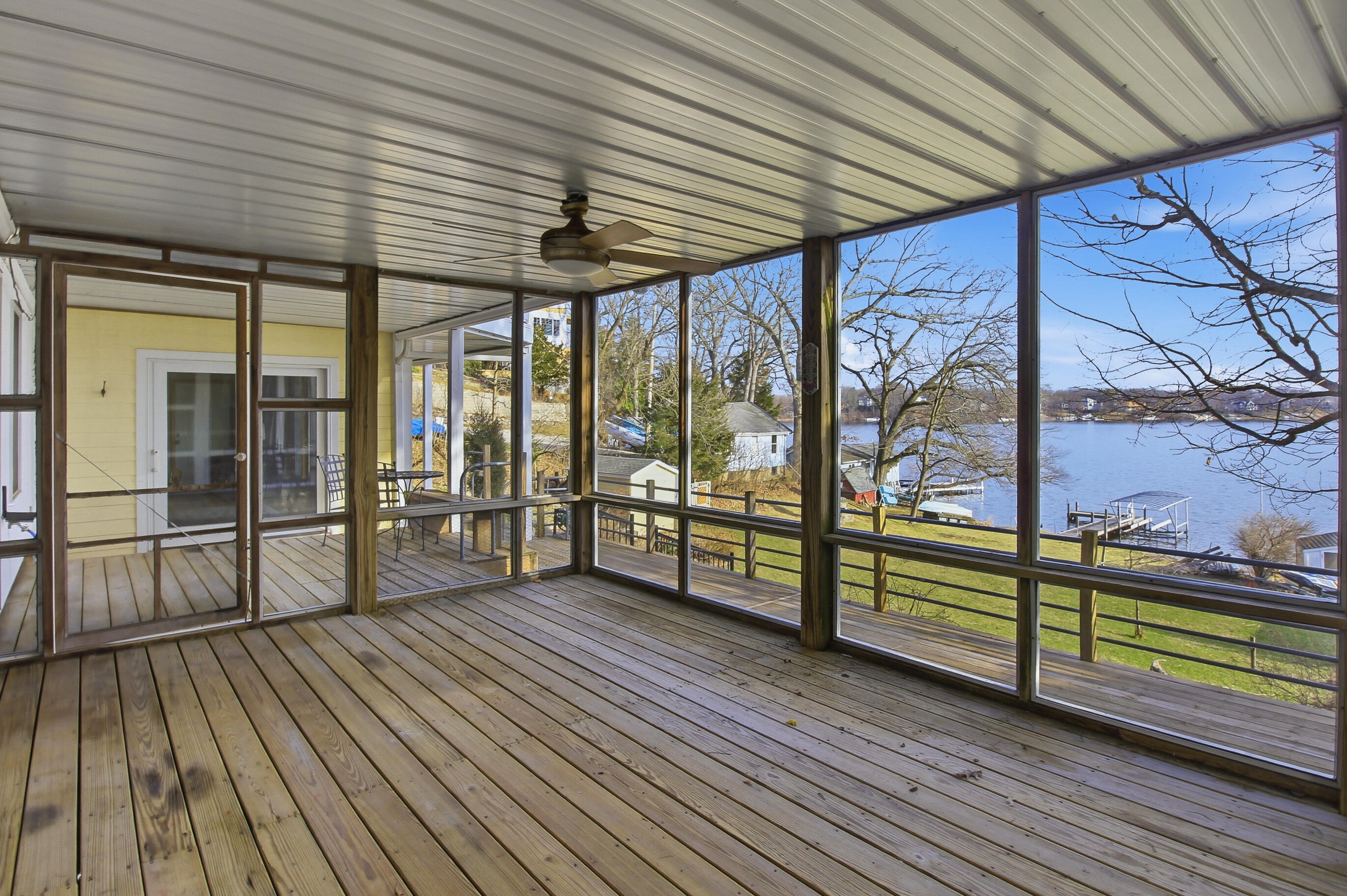 W2115 Beulah Heights Road East Troy, WI 53120 - Photo 50 of 66 Screened Porch