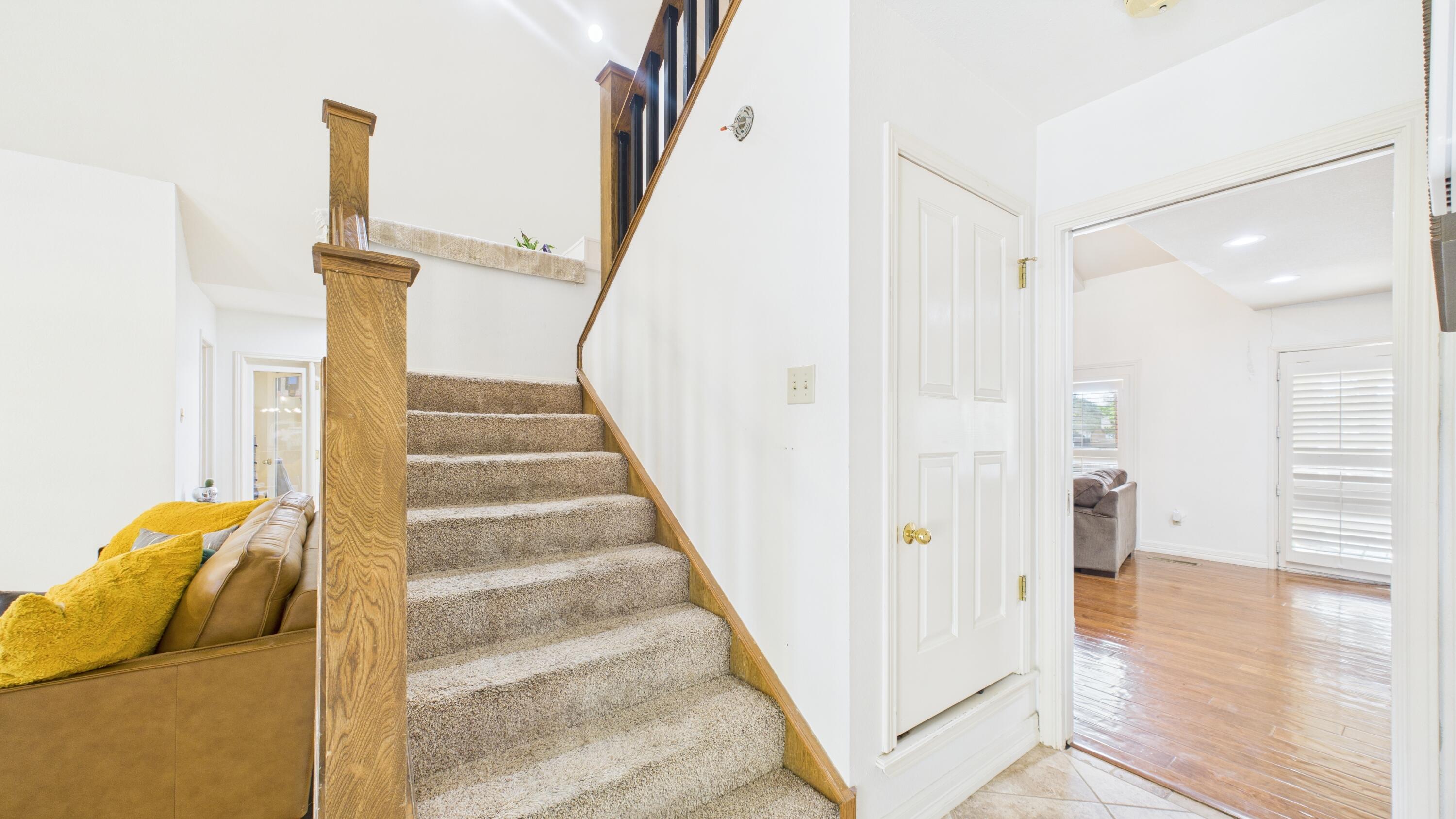 4615 94th Street Lubbock, TX 79424 - Photo 40 of 82 a view of entryway and hall with wooden floor