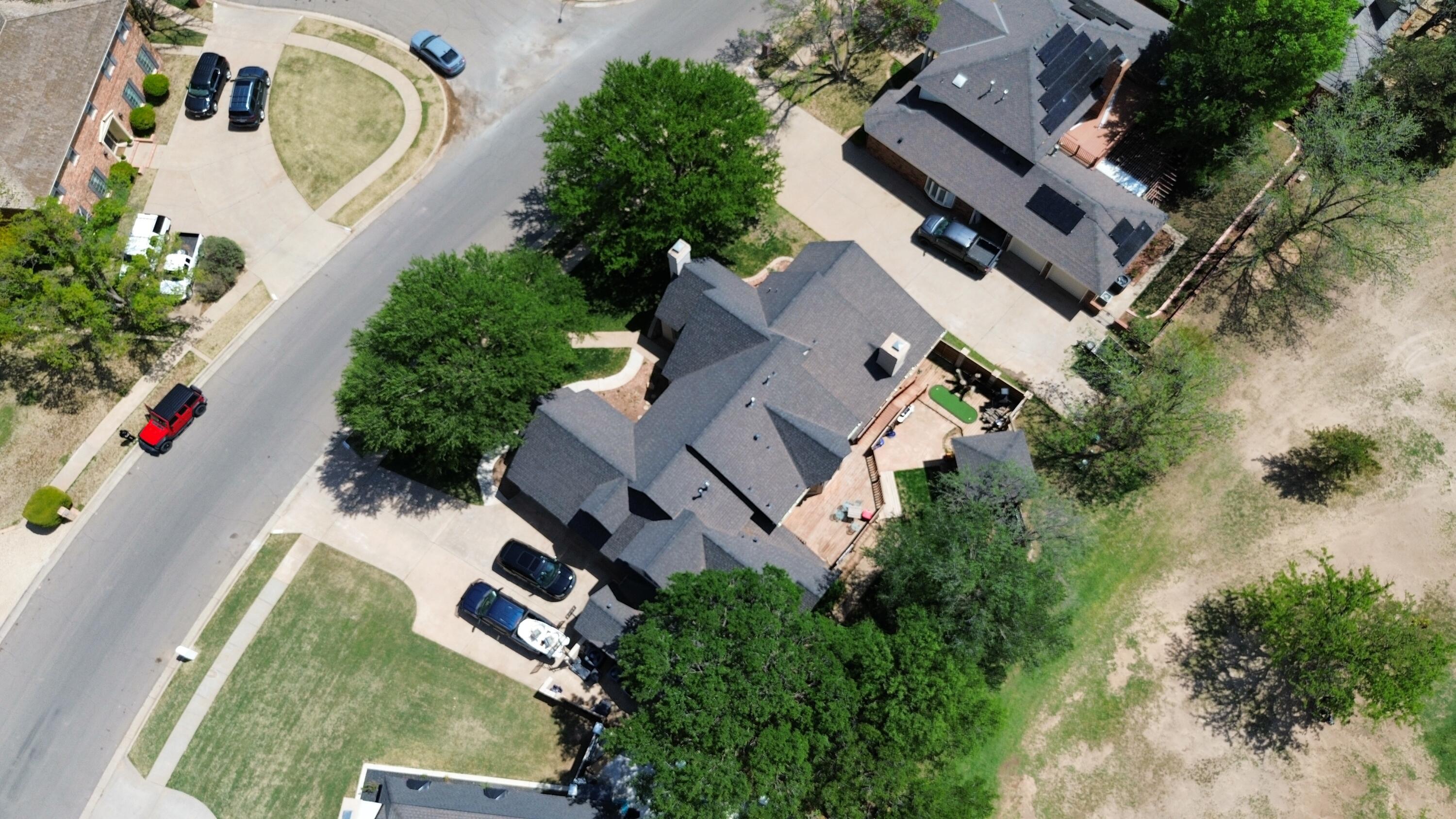 4615 94th Street Lubbock, TX 79424 - Photo 78 of 82 an aerial view of house with backyard