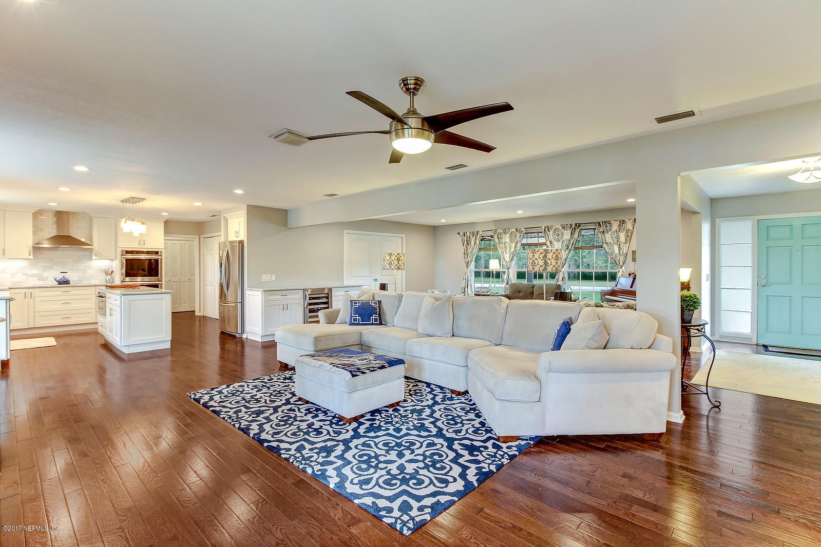 8112 Pine Lake Road Jacksonville, FL 32256 - Photo 4 of 65 Family Rm to kitchen to living