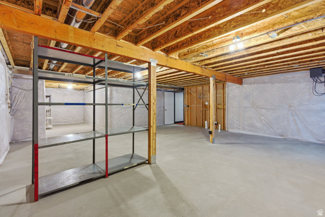 145 Carnesecca Court Mapleton, UT 84664 - Photo 67 of 109 View of unfinished below grade area