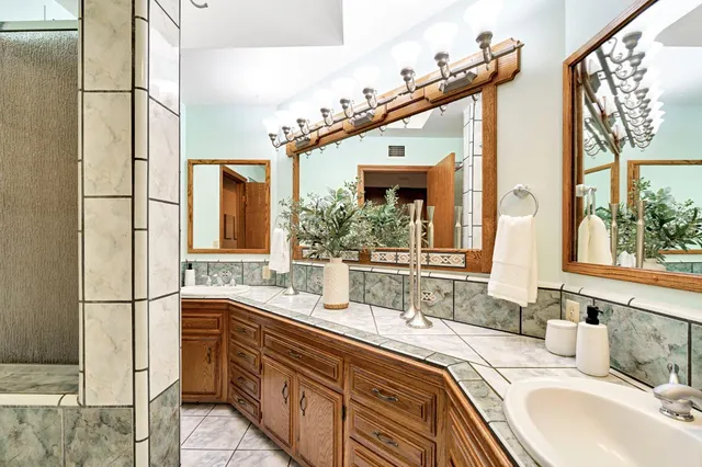 a view of a room with rack on the wall