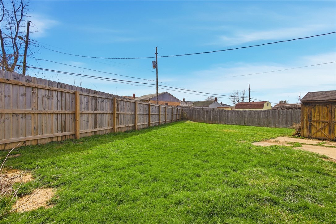 2745 Share Street Springfield, OH 45505 - Photo 27 of 28 This spacious, fenced backyard offers a private green oasis, perfect for outdoor activities.