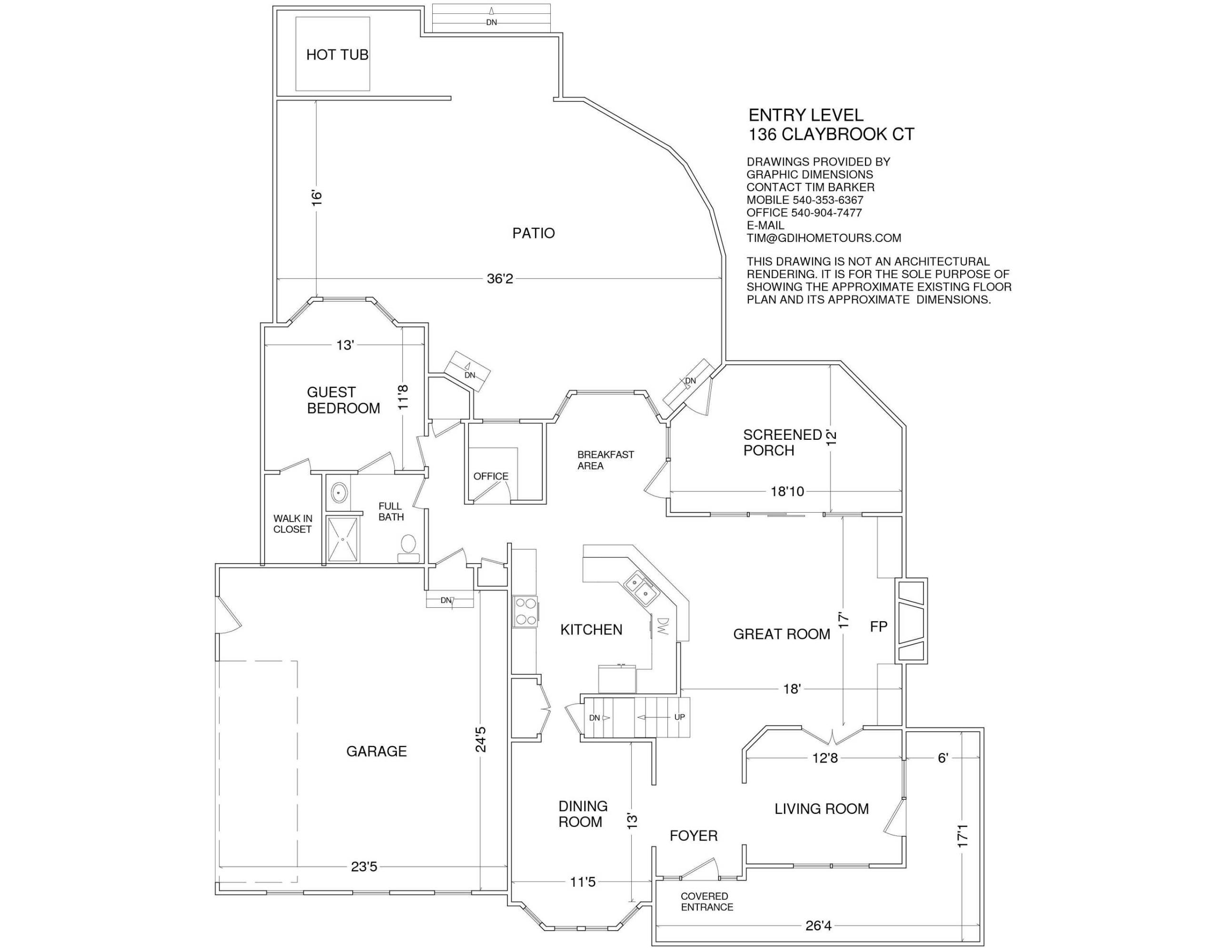 136 Claybrook Court Blue Ridge, VA 24064 - Photo 2 of 86 136_claybrook_ct_floor_plans_1
