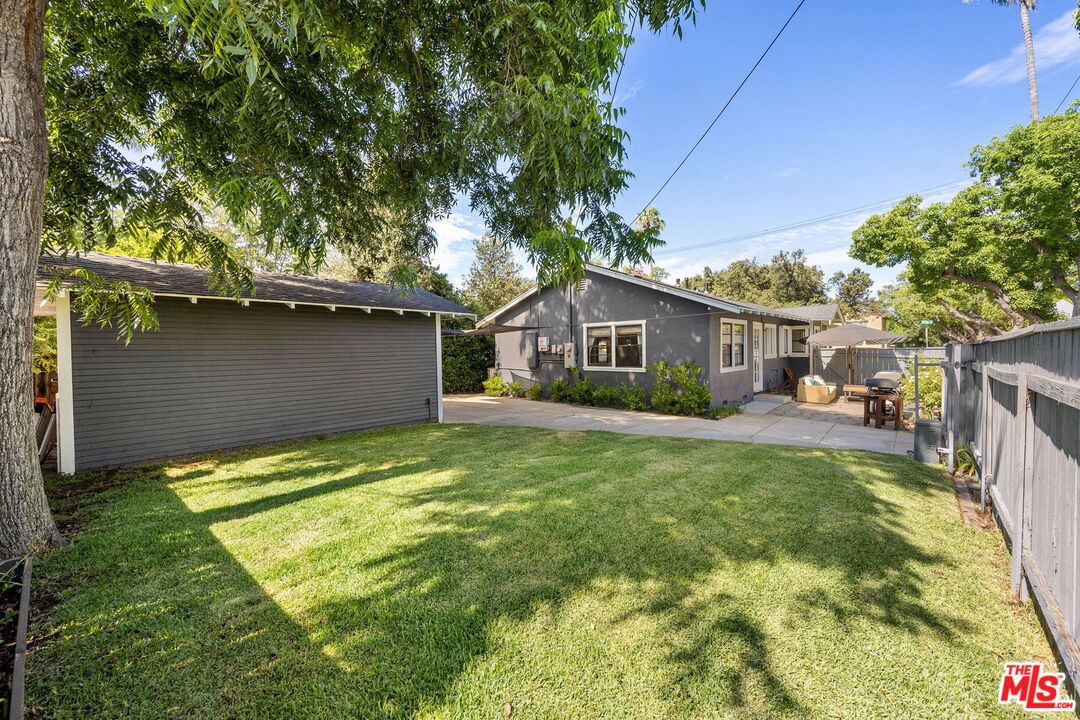 1732 Fiske Avenue Pasadena, CA 91104 - Photo 18 of 23 a view of backyard of house with green space