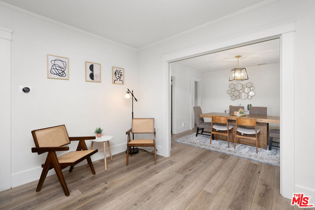 1732 Fiske Avenue Pasadena, CA 91104 - Photo 5 of 23 a living room with furniture and a wooden floor