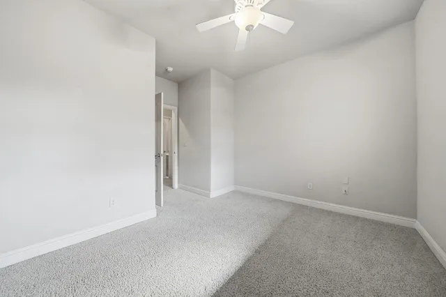 an empty room with a empty space