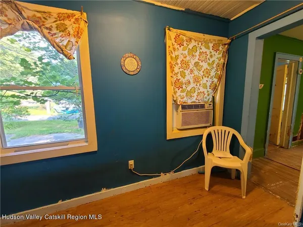 a view of workspace with window