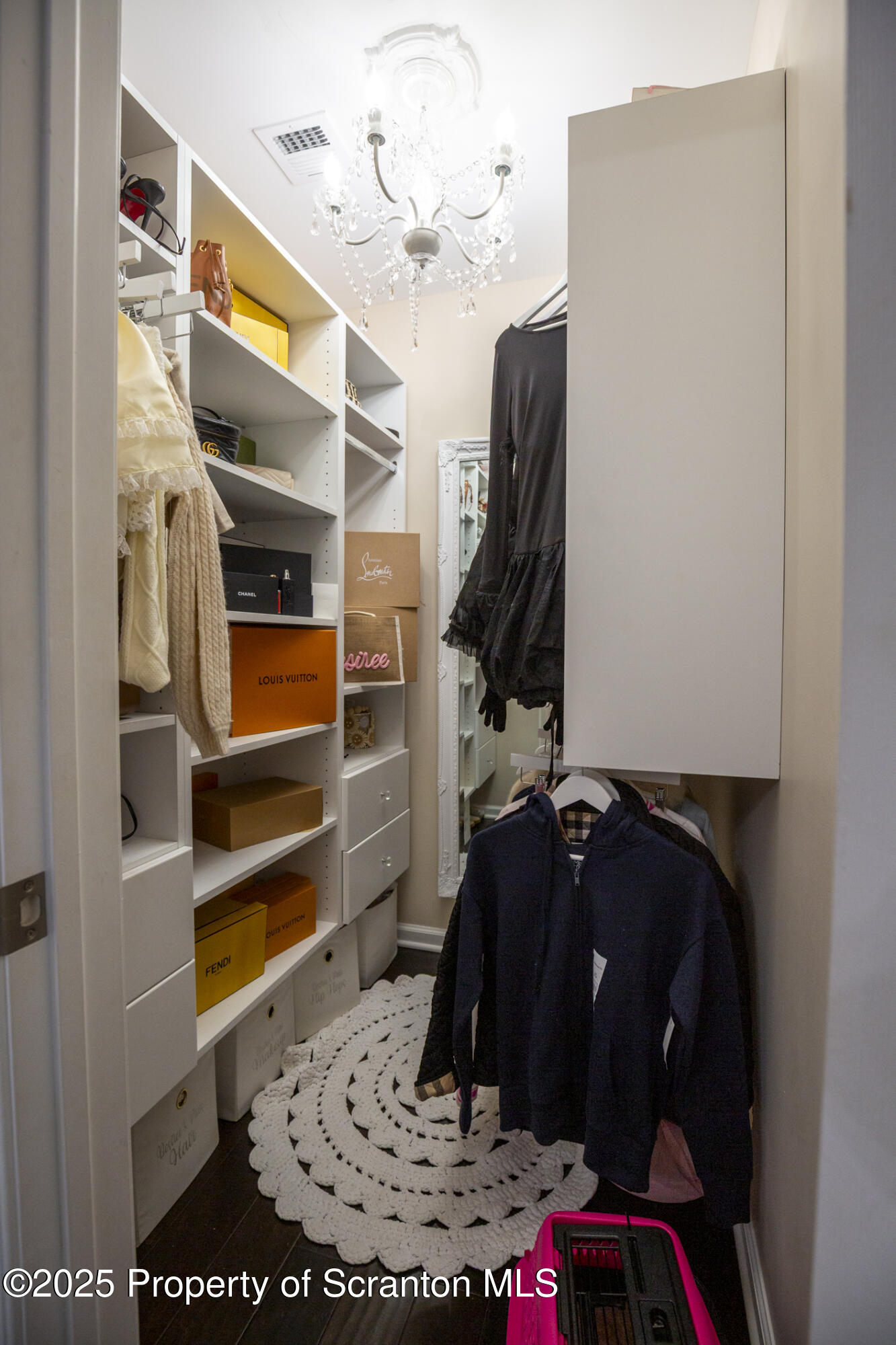 189 Long Run Road Drums, PA 18222 - Photo 41 of 72 a view of walk in closet with clothes and shoes