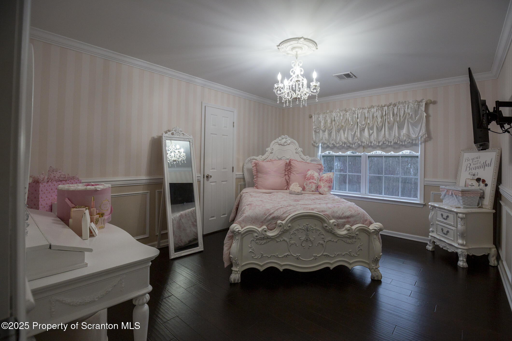 189 Long Run Road Drums, PA 18222 - Photo 54 of 72 a bedroom with a bed and wooden floor