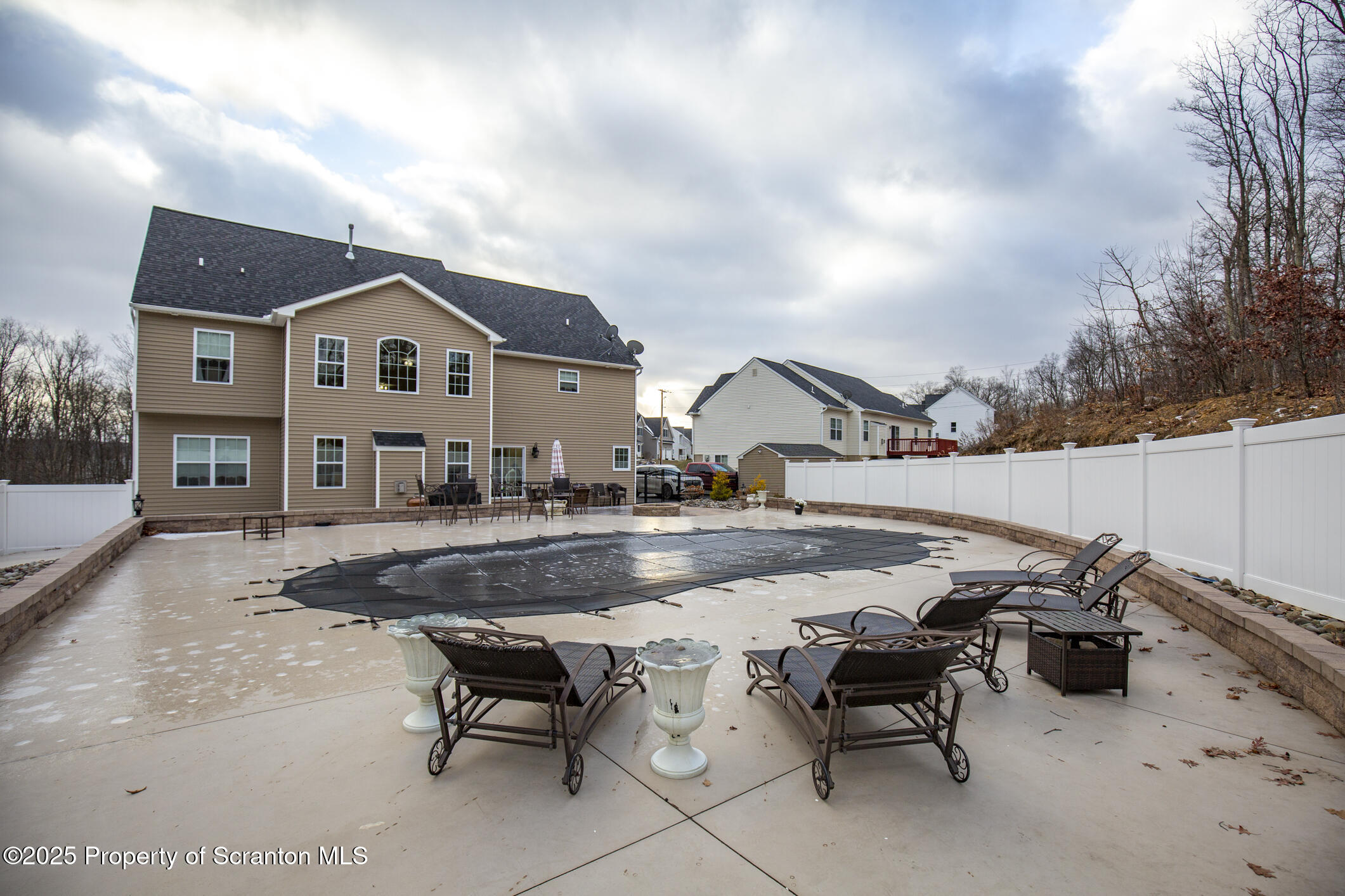 189 Long Run Road Drums, PA 18222 - Photo 9 of 72 a view of a house with swimming pool and sitting area