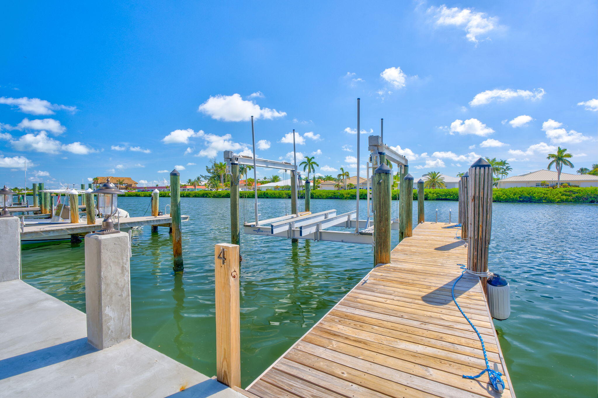 4 7th Street Key Colony Beach, FL 33051 - Photo 39 of 44 a view of a patio with a fountain