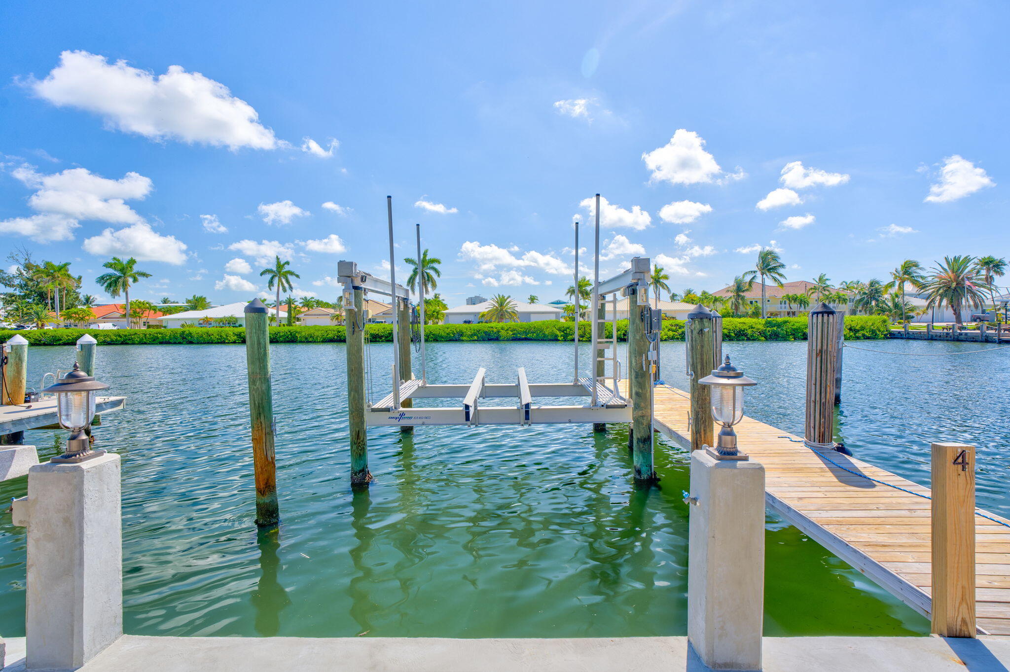 4 7th Street Key Colony Beach, FL 33051 - Photo 43 of 44 a view of a lake with houses