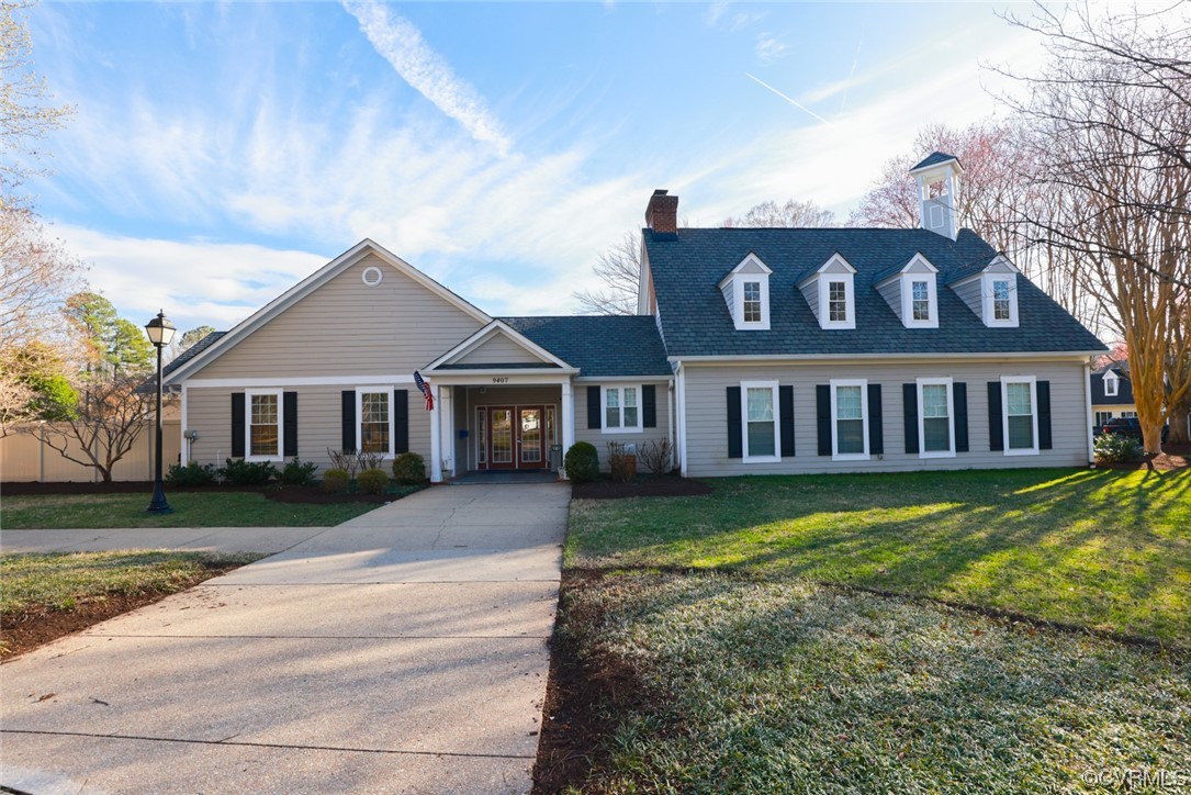 10324 Berkeley Manor Drive Ashland, VA 23005 - Photo 36 of 39 a front view of a house with garden