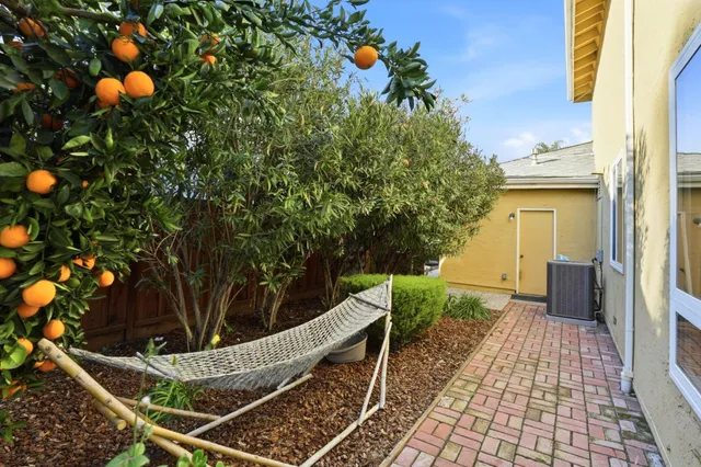 a view of outdoor space and yard