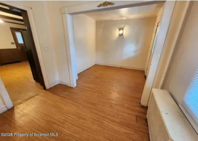 a view of empty room