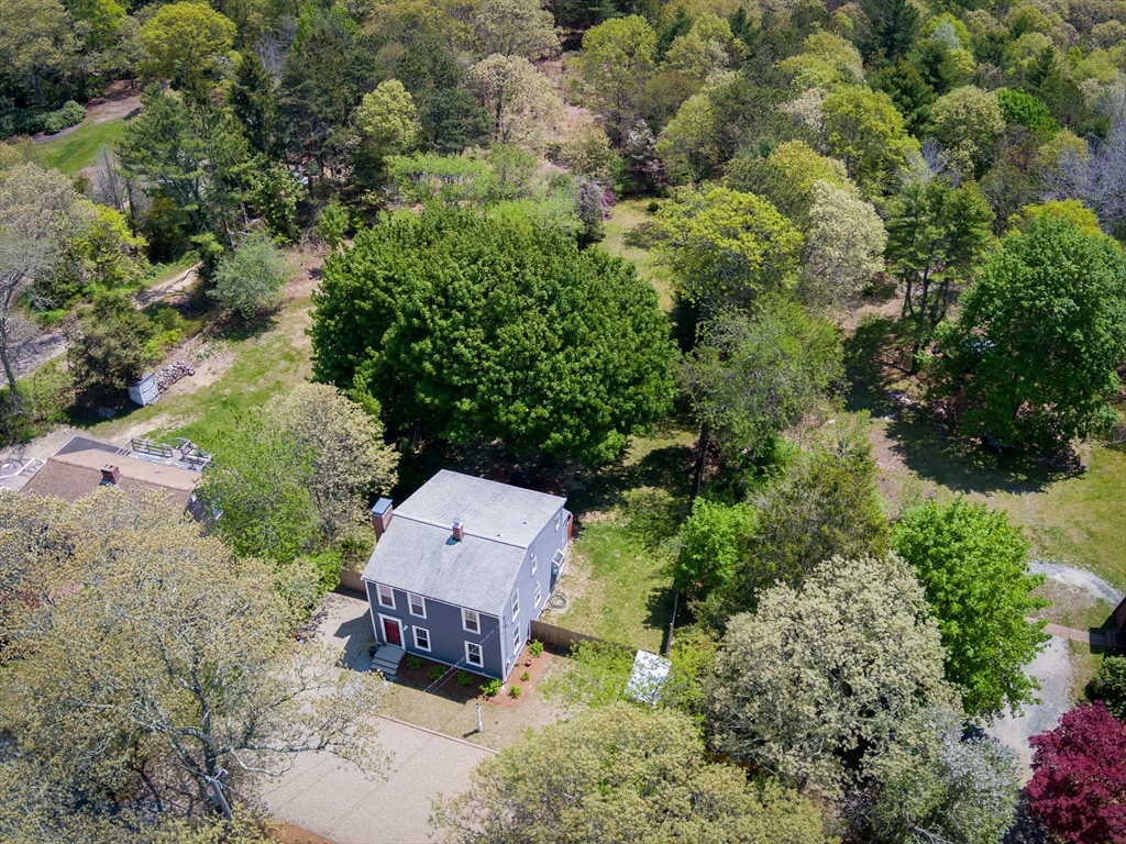 1020 Old Falmouth Road Barnstable, MA 02632 - Photo 16 of 42 an aerial view of a house with a yard