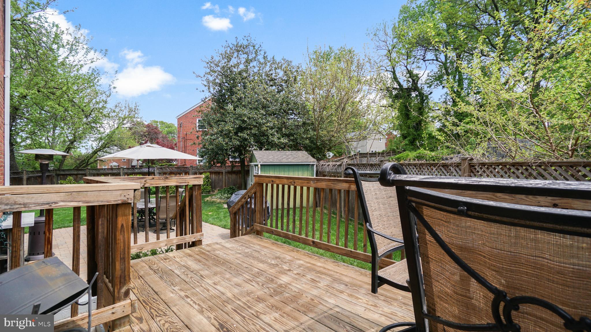 2709 Byron Street Silver Spring, MD 20902 - Photo 19 of 21 Second Deck off kitchen for grills, more seating..