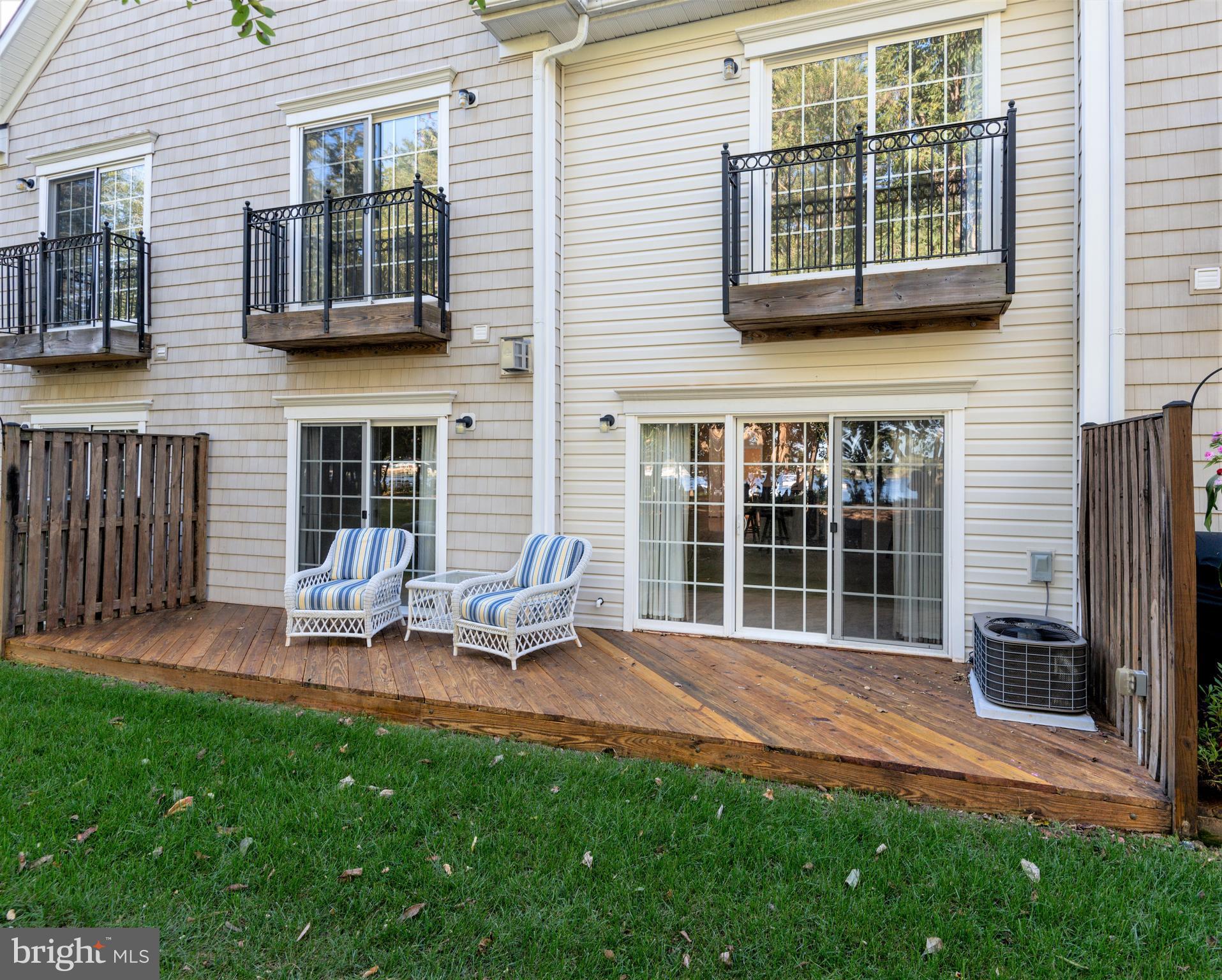 712 Ruxton Road, Unit 68 Solomons, MD 20629 - Photo 35 of 60 Lovely Deck - Chairs convey